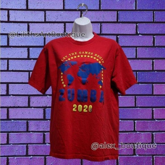 🖤Zumba 2020 Unisex T-shirt (H016)-One Size - Picture 2 of 7